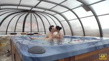 Dad's Passionate Threesome with Teenage Cutie