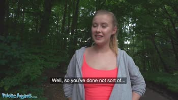 Casey Northman - Casey the Runner Gets a Workout on the Street