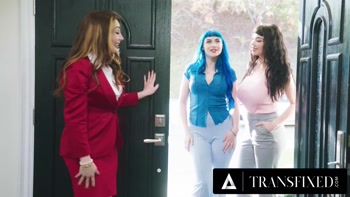 Jewelz Blu's Transfixed Threesome Frenzy: Ariel Demure & Little Puck