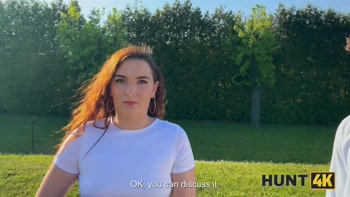 HUNT4K. Pond Pound. Hot sex with Suzie Sparklez
