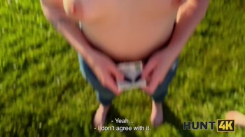 HUNT4K. Pond Pound. Hot sex with Suzie Sparklez
