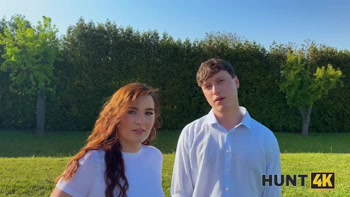 HUNT4K. Pond Pound. Hot sex with Suzie Sparklez