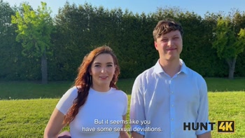 HUNT4K. Pond Pound. Hot sex with Suzie Sparklez