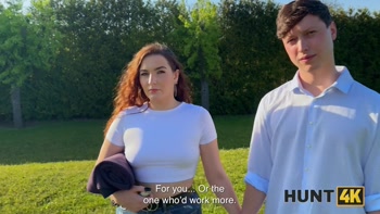 HUNT4K. Pond Pound. Hot sex with Suzie Sparklez