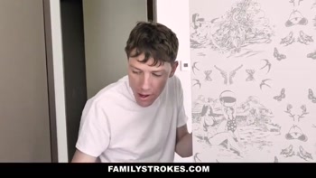 Stepbrother pranks Bunny Colby and fills her with hot jizz