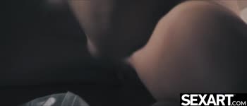 Busty Brunette MILF Seduces in Sensual Cowgirl Position