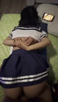 POVpetite's Teen (18+) Cosplay Fantasy: Watching Porn & Getting Fucked