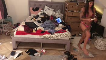 Petite Babes Try On Tiny Thongs & Pasties: A College Haul to Remember