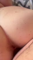 babySatanGirl - Red-Haired German Babe's Anal Handjob Orgasm