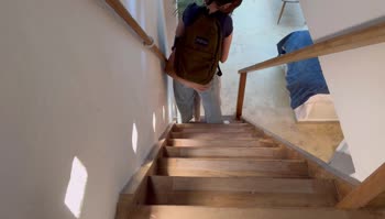ScarlettandChanel's Secret Stairway Seduction