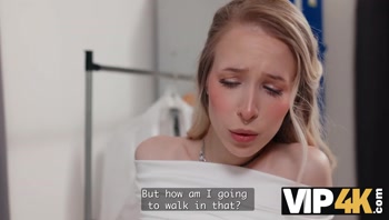 VIP4K. The Beautiful Bride, Nata Gold, seduced her Doctor right before her Wedding