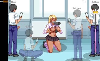 AdultArcade - Kyoko's Sizzling School Seduction in High Def