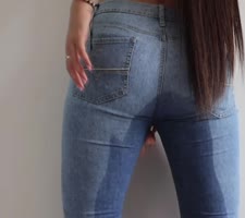 Liakink's Sultry Solo: Big Ass Latina Teasing in Jeans