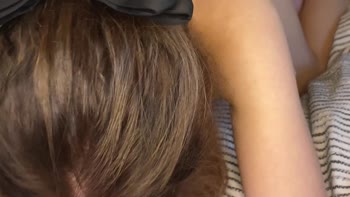 SweetLucie's Naughty Hotel Encounter: Cumshots in Her Glasses