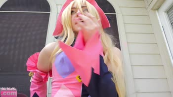 Mila Rose's Smoking Hot Cosplay Lap Dance
