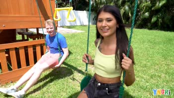 Teen (18+) Charlotte's Tattooed Teen (18+) Temptation: Backyard Blowjob, Cowgirl Ride & Rough Sex
