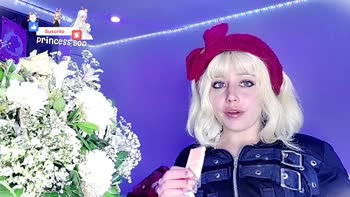 Nina-Boo's Sweet Temptation: Savoring Ice Cream in 60FPS HD