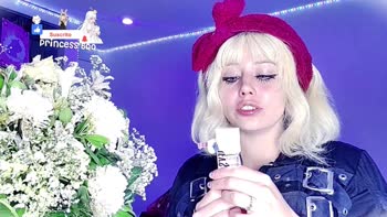 Nina-Boo's Sweet Temptation: Savoring Ice Cream in 60FPS HD