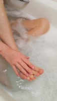 SweetScottishSub's Sassy Feet Worship in the Bath