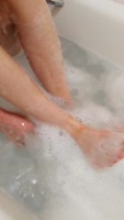 SweetScottishSub's Sassy Feet Worship in the Bath