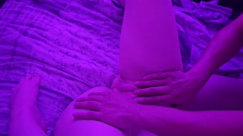 Slut gets fingered hard in her tight pussy and moans so loud she is horny