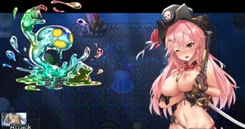 Slimegirl's Intense Orgasm: Monster Girl Cock Action