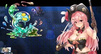 Slimegirl's Intense Orgasm: Monster Girl Cock Action