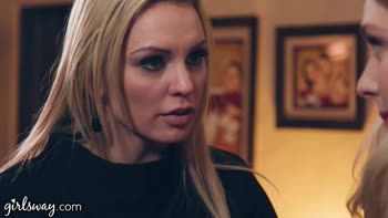 Teen (18+) Witch Kenzie Taylor Casts Love Spell on Busty Girlsway Step-Aunts