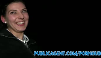 PublicAgent her Pussy Gets Wet when he Pays her for Sex