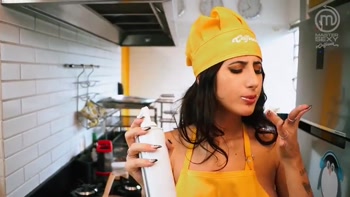 Hot lesbian Latinas cooking - Part 2 - SFW
