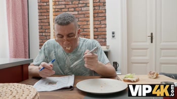 VIP4K. Daddy helping my girlfriend