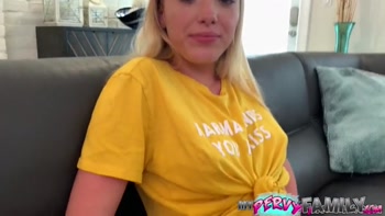 Hot Sister Fucks Big Dick stepBrother to Keep Secret