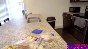 StepSiblingsCaught- Step Sisters Ripped Yoga Pants S8:E5