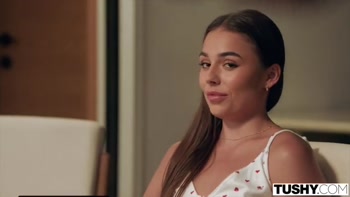 TUSHY Gorgeous Besties Milan Cheek And Polly Yangs Have Crazy Anal Foursome On Couples Getaway
