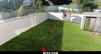 Horny Best Friends Fuck Soccer Coach