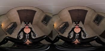 Kylie Rocket's Feline Frenzy: A Bat-tastic Catwoman VR Parody