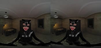 Kylie Rocket's Feline Frenzy: A Bat-tastic Catwoman VR Parody