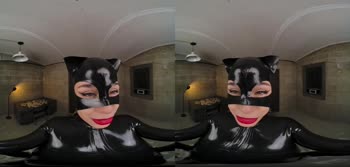 Kylie Rocket's Feline Frenzy: A Bat-tastic Catwoman VR Parody