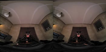 Kylie Rocket's Feline Frenzy: A Bat-tastic Catwoman VR Parody