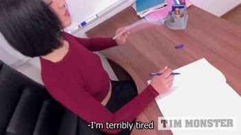 Tim_Monster_Cock - Tim Monster Cock Teaches Hardcore Lessons