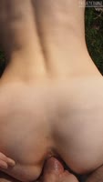 thelazycouple - Lazy Couple's Perfect Body Girl Gets Railed Outside