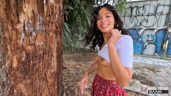 Lovely's Wild First Time: Public Flashing and Fucking