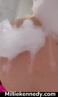 MillieKennedy's Soapy Teen (18+) Fantasy: Cute British Babe Plays Solo