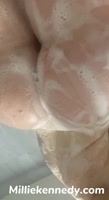 MillieKennedy's Soapy Teen (18+) Fantasy: Cute British Babe Plays Solo