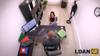 Lady's Mortgage Woes Ignite A Scorching Casting Couch Session