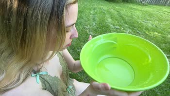 Daddy's Golden Shower: WhatGiro4Daddy's Amateur Piss Play