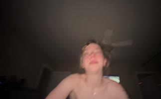 WhatGiro4Daddy Rides Daddy's Monster Cock in POV Missionary