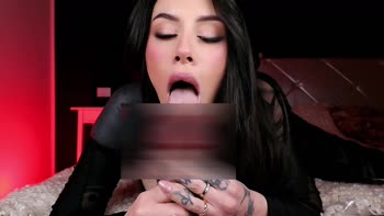 EllienAlien's Sultry ASMR Blowjob Delight