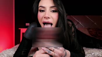 EllienAlien's Sultry ASMR Blowjob Delight