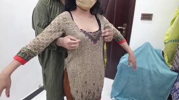 Pakistanicouple1997 - Desi Pakistani College MILF's Naughty Tailor Shop Surprise